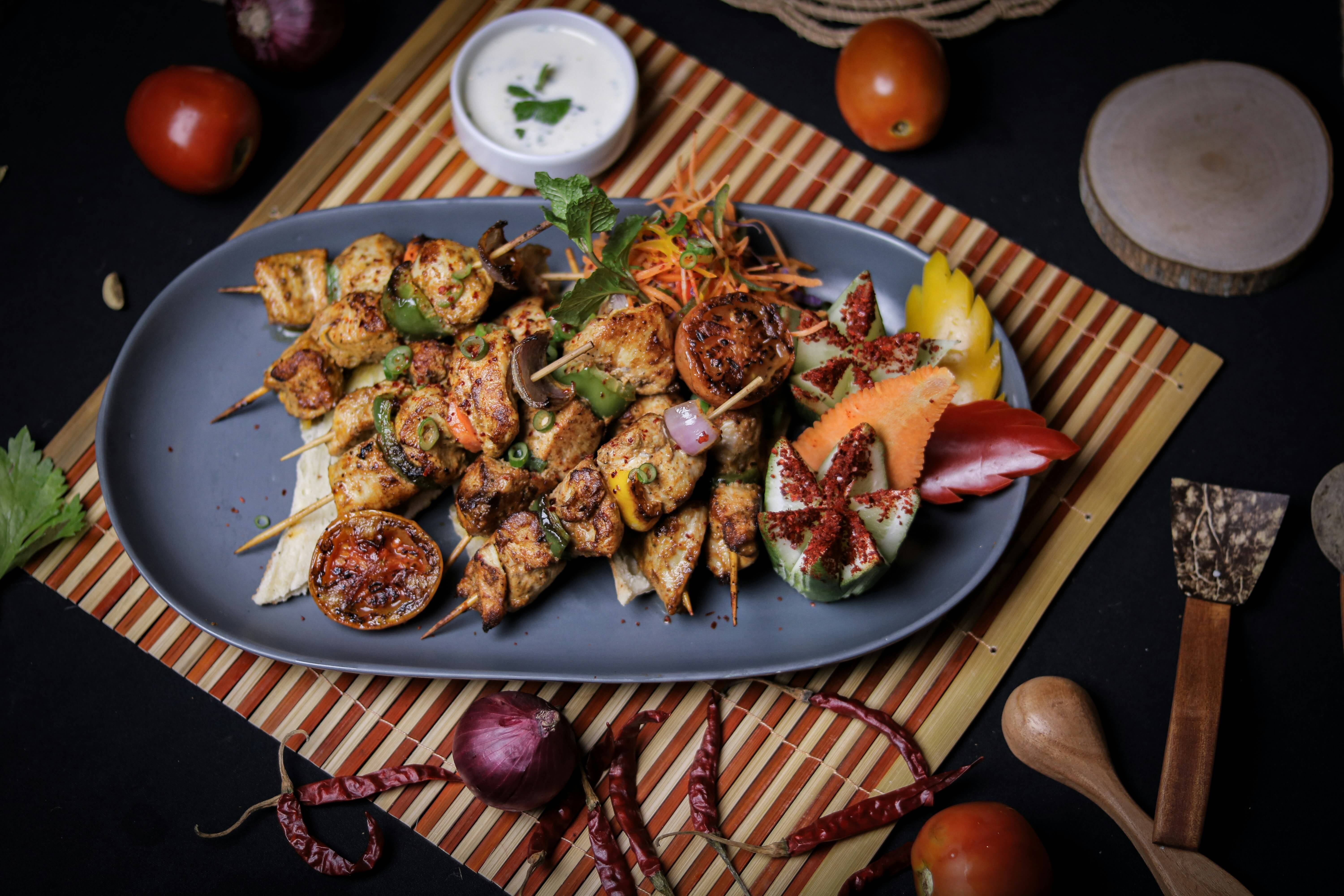 Fresh Grilled Kebabs